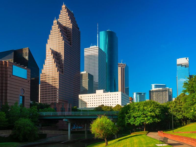 Buffalo Bayou Park in Houston