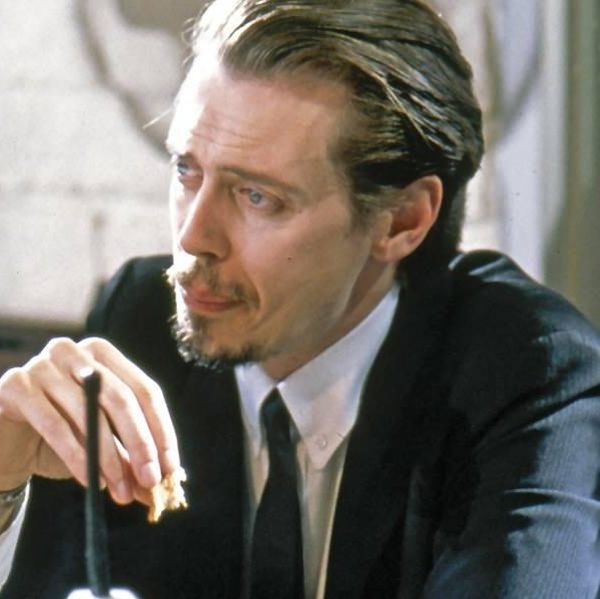 Buscemi as Mr. Pink in Reservoir Dogs