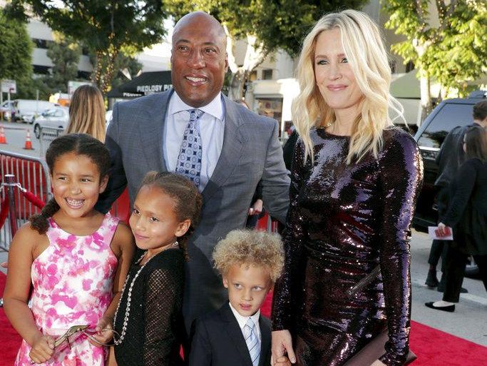 Byron Allen and family