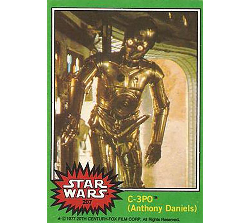C-3PO trading card