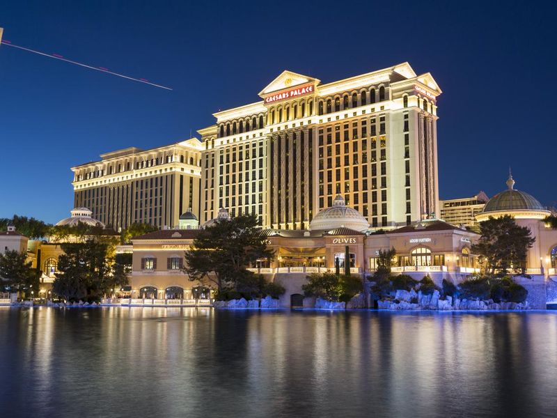 Caesars Palace hotel on the Las Vegas Strip
