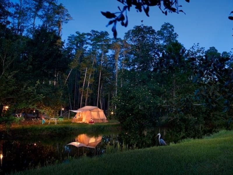 Campsites at Fort Wilderness