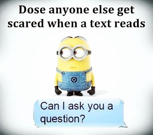 Can I ask you a question minion meme