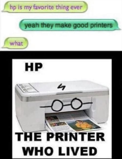 Can Your Printer Defeat He Who Must Not Be Named?