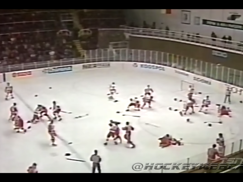 Canadian, USSR National Junior Hockey