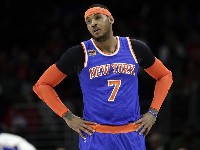 Carmelo Anthony is one of the most overrated nba players