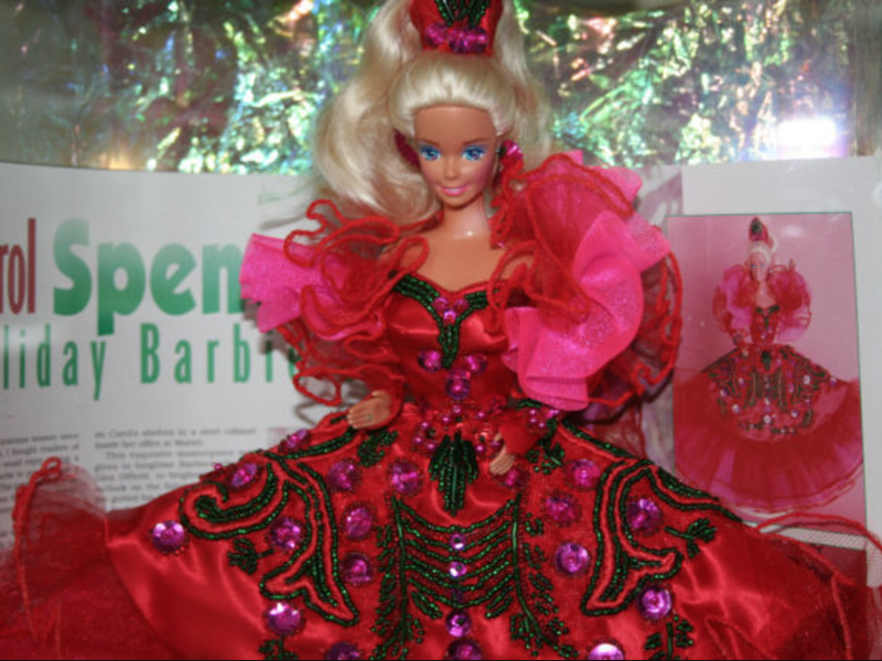 Carol Spencer Holiday Barbie