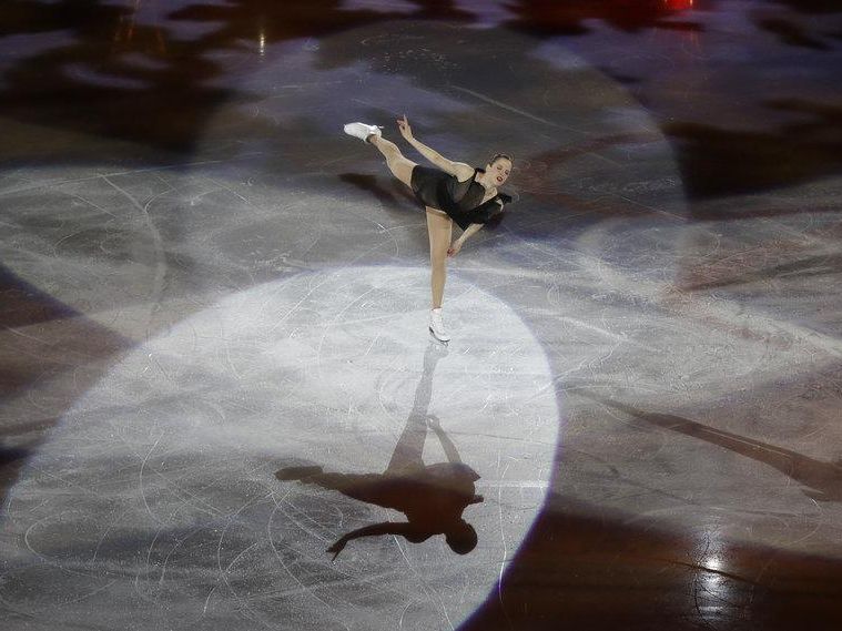 Carolina Kostner at Figure Skating World Championships