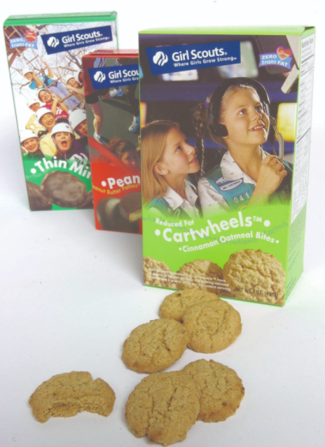 Cartwheels Girl Scout cookies