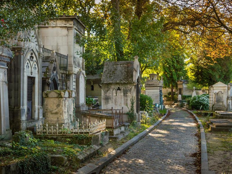 Cemetery of Père Lachaise, Paris, France