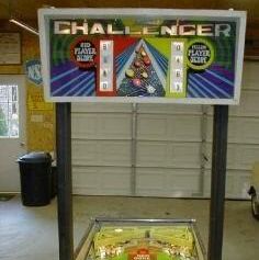 Challenger pinball machine