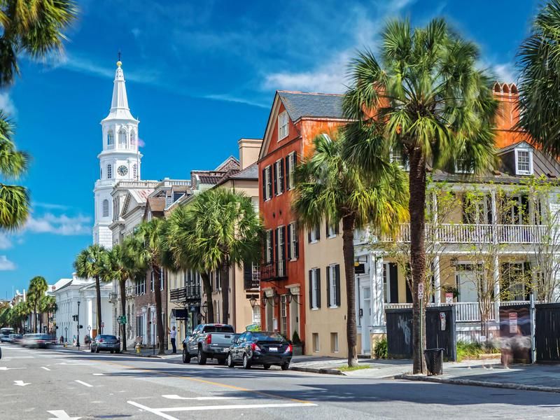Charleston historical houses