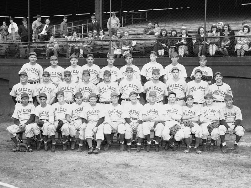 Charlie Grimm and the 1945  Chicago Cubs