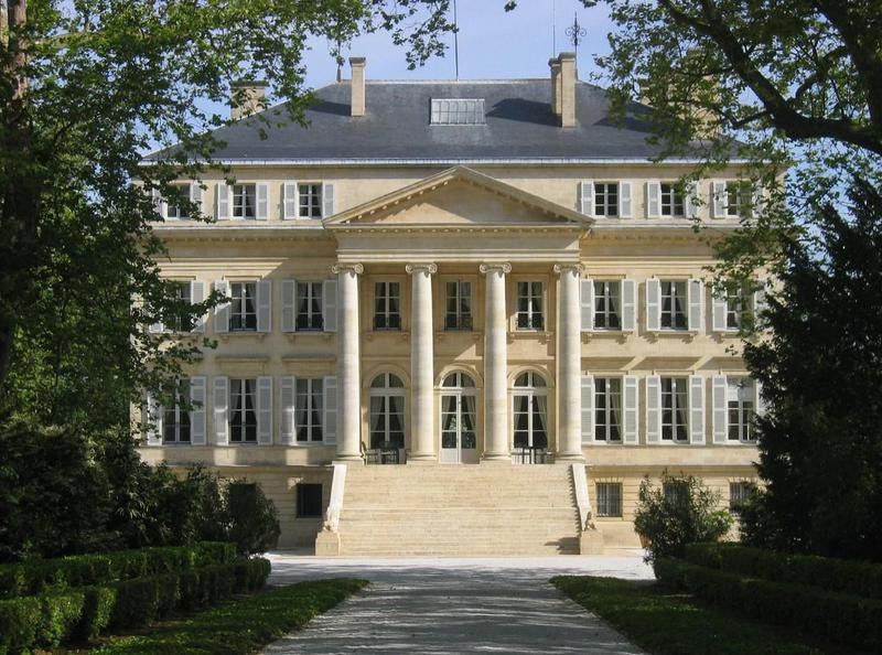 Chateau Margaux estate in France