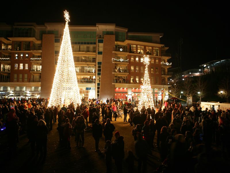Chattanoog during the holidays