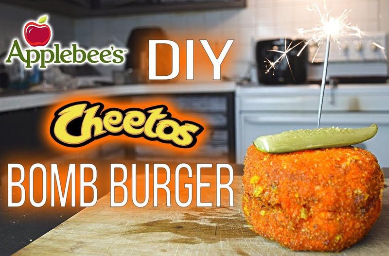 Cheetos burger