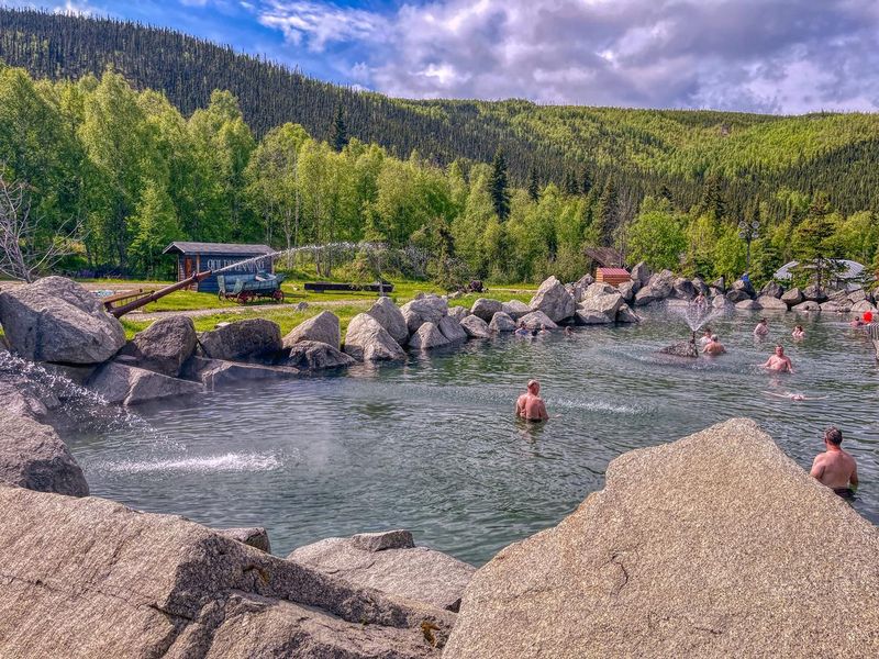 Chena Hot Springs in Alaska, United States