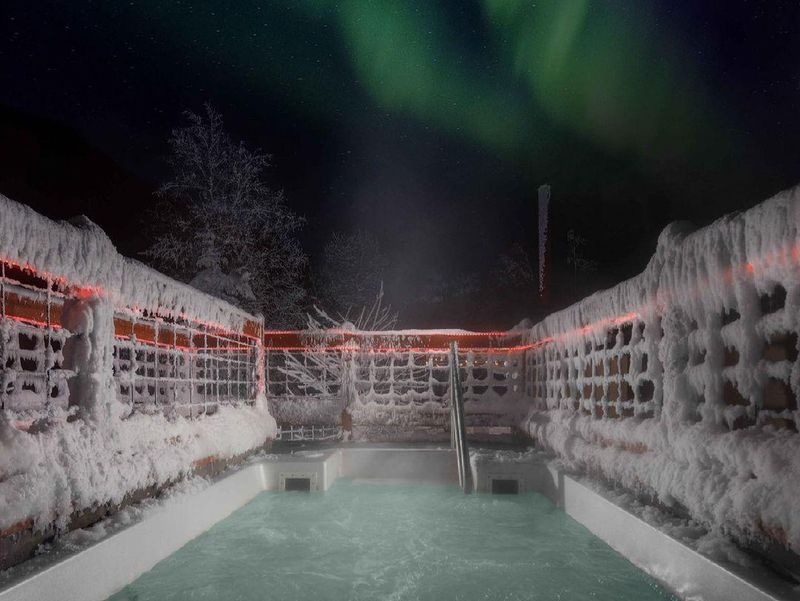 Chena Hot Springs northern lights
