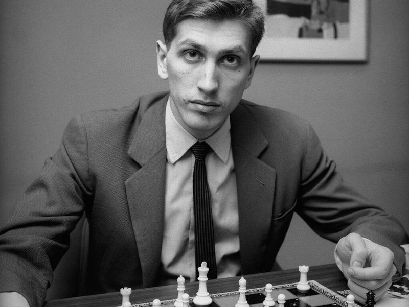 Chess star Bobby Fischer