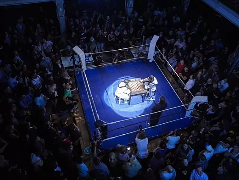 Chess Boxing Club Berlin - Our amateur #chessboxing event series,  Intellectual Fight Club, is back this Saturday at PLATOON KUNSTHALLE  Berlin! Grab your tickets here:  Only 5 days  left!