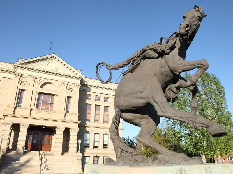 cheyenne rodeo monument