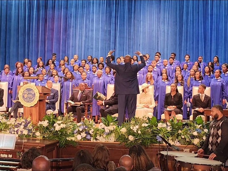 Choir at Hampton University