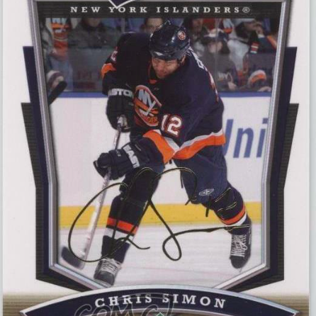 Chris Simon on card