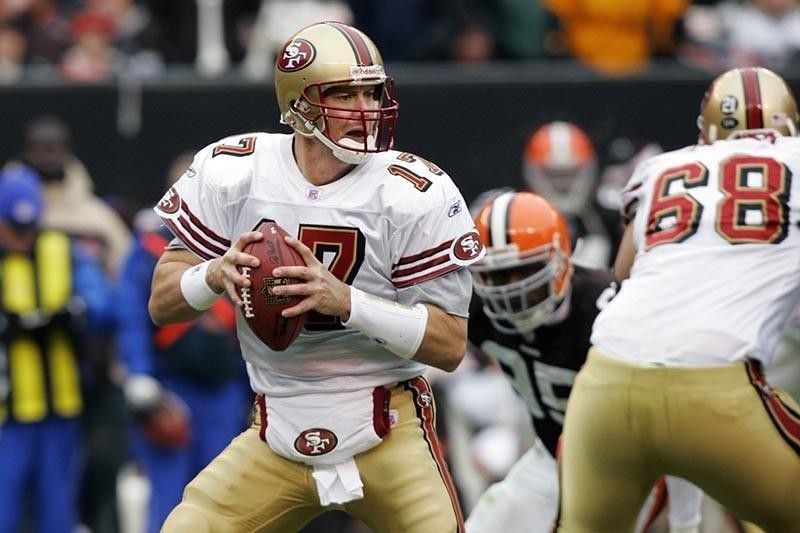 Chris Weinke with San Francisco 49ers in 2007