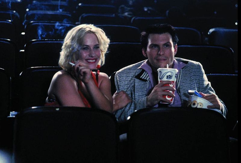 Christian Slater and Patricia Arquette in True Romance