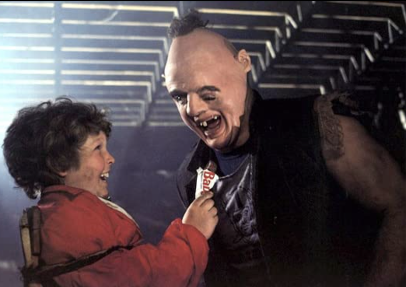 Chunk and Sloth in The Goonies