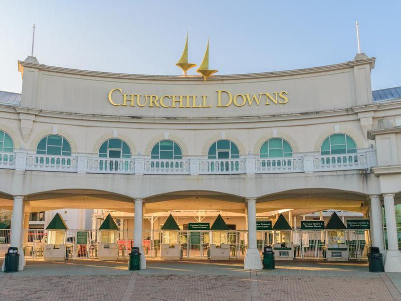 Churchill Downs entrance