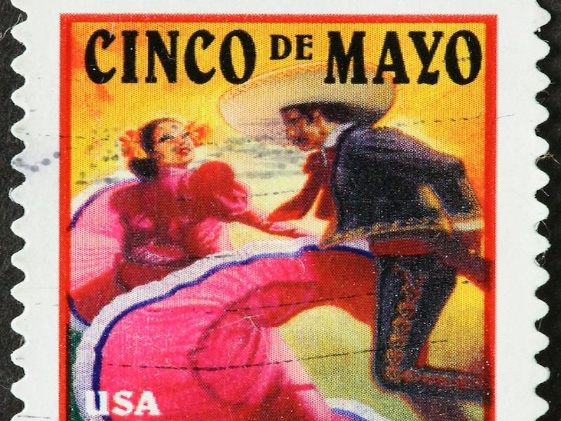 Cinco de Mayo postage stamp