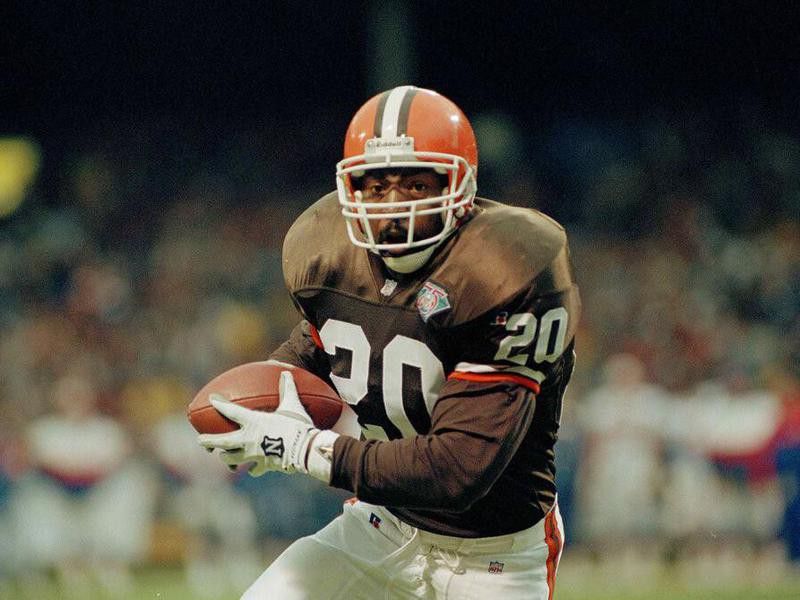 Cleveland Browns' Earnest Byner in action