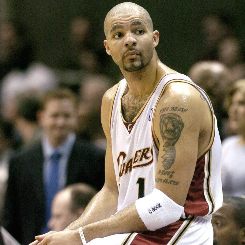 Cleveland Cavaliers' Carlos Boozer waits to enter game