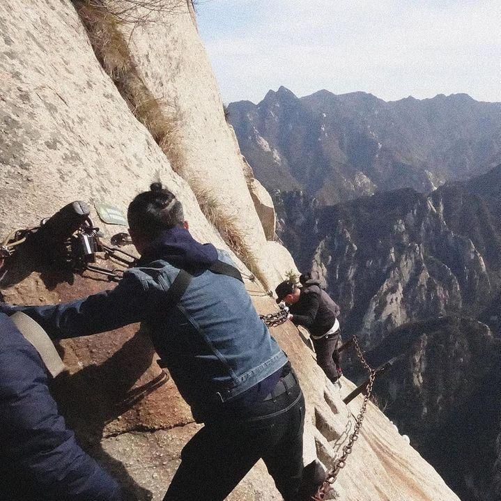 Climbing Mount Hua