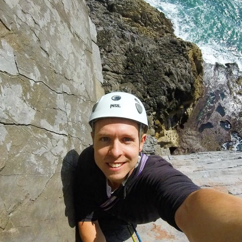Climbing Selfie