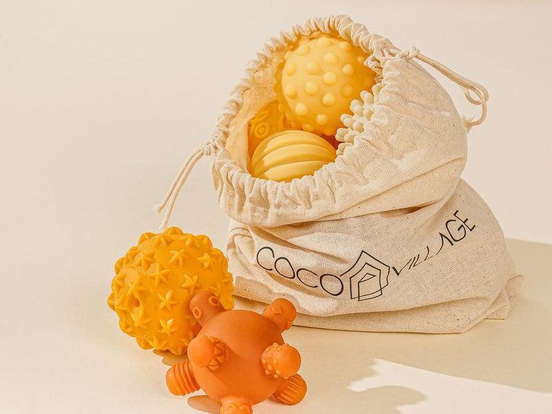 Coco Village Soft Sensory Ball Set for Babies
