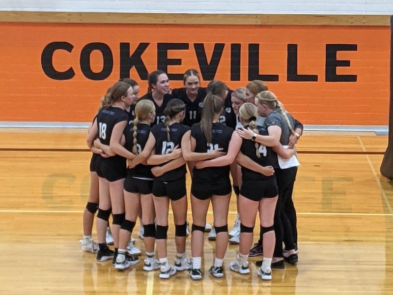 Cokeville High volleyball