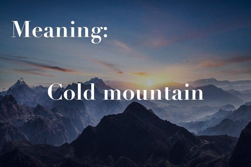 cold mountain