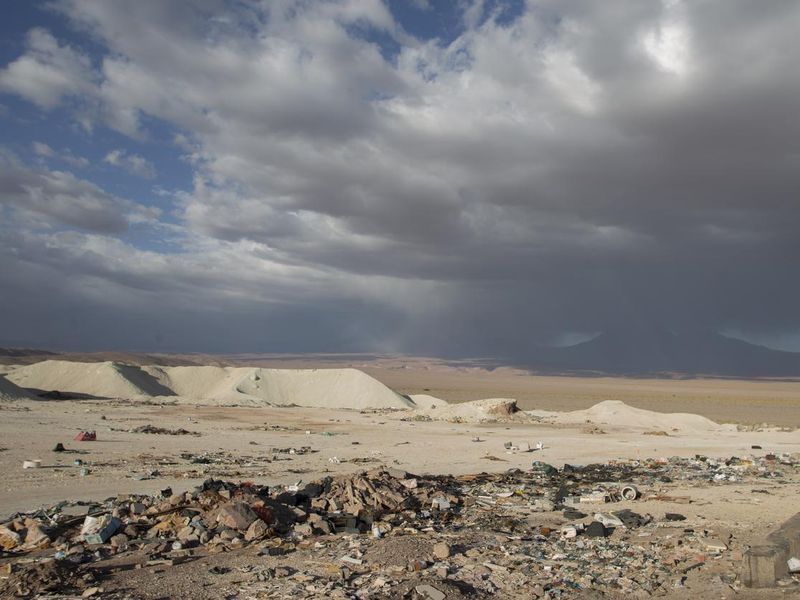 Contamination of the Atacama Desert