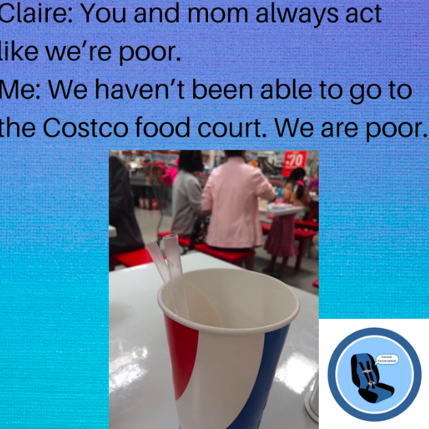 Costco Food Court, broke meme