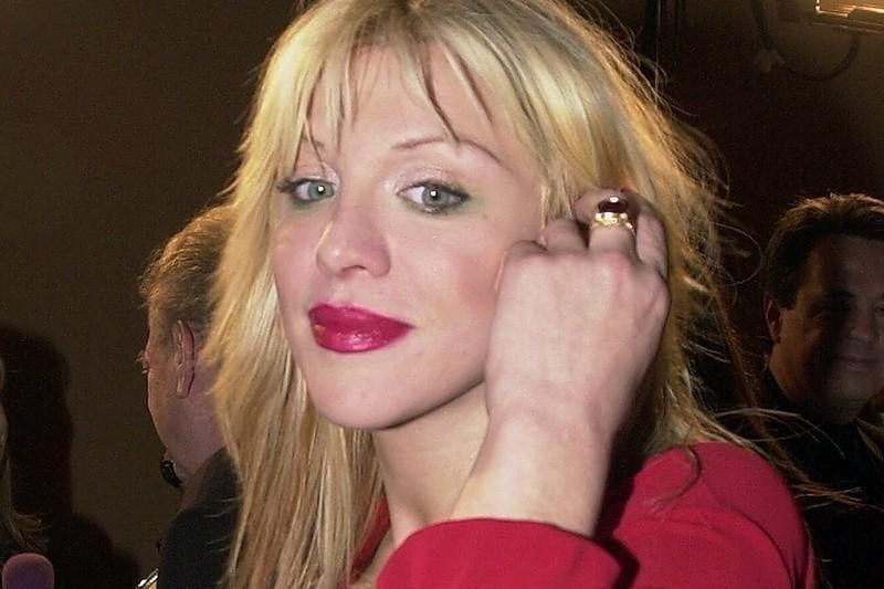Courtney Love's hairstyle