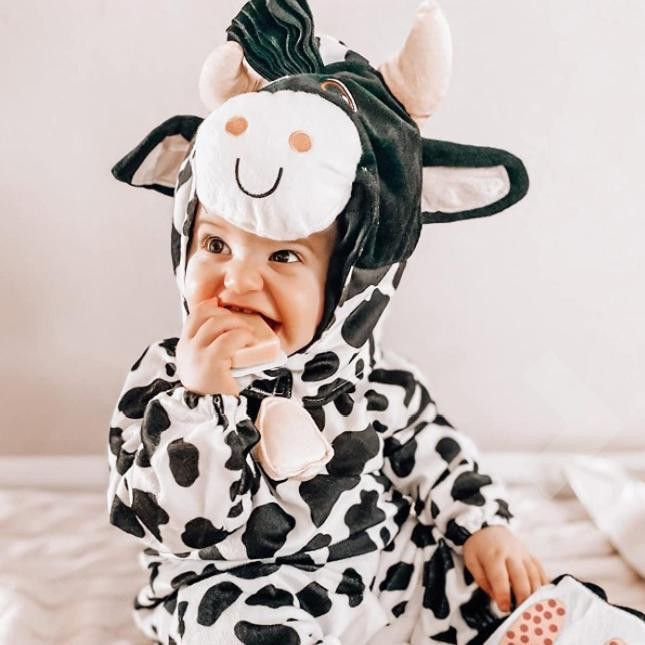 Cow baby Halloween costume