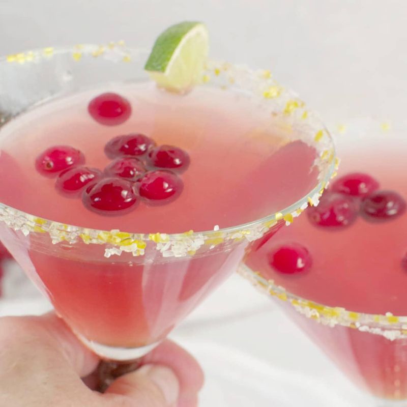 Cranberry Cosmo Mocktail