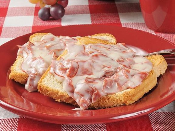 Creamed chipped beef