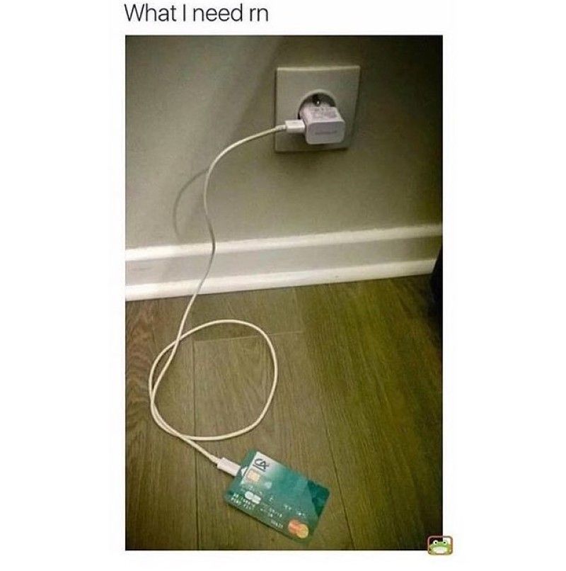 Credit card charger