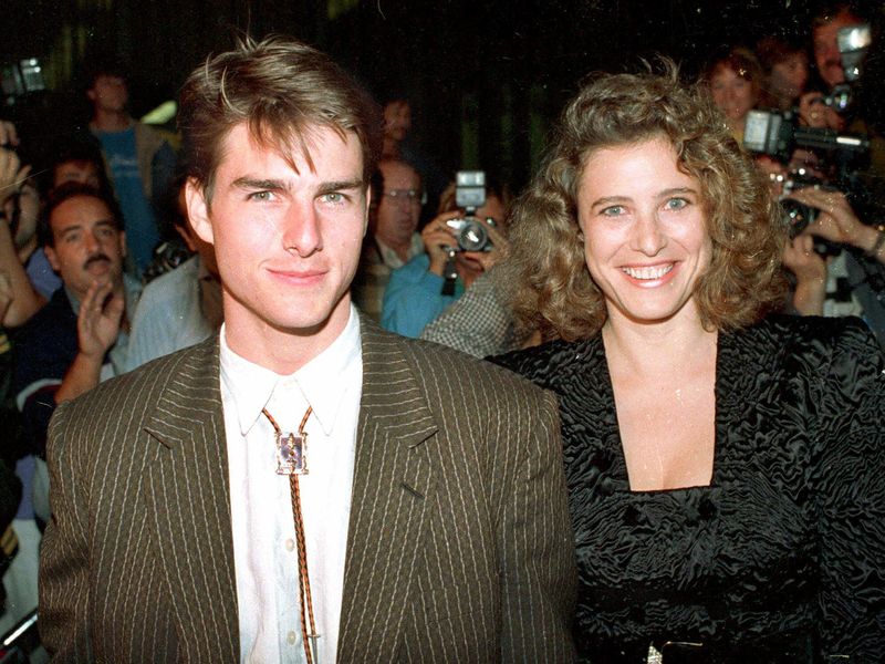 Cruise and Mimi Rogers, his first wife