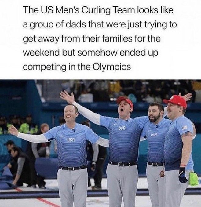 Curling dads