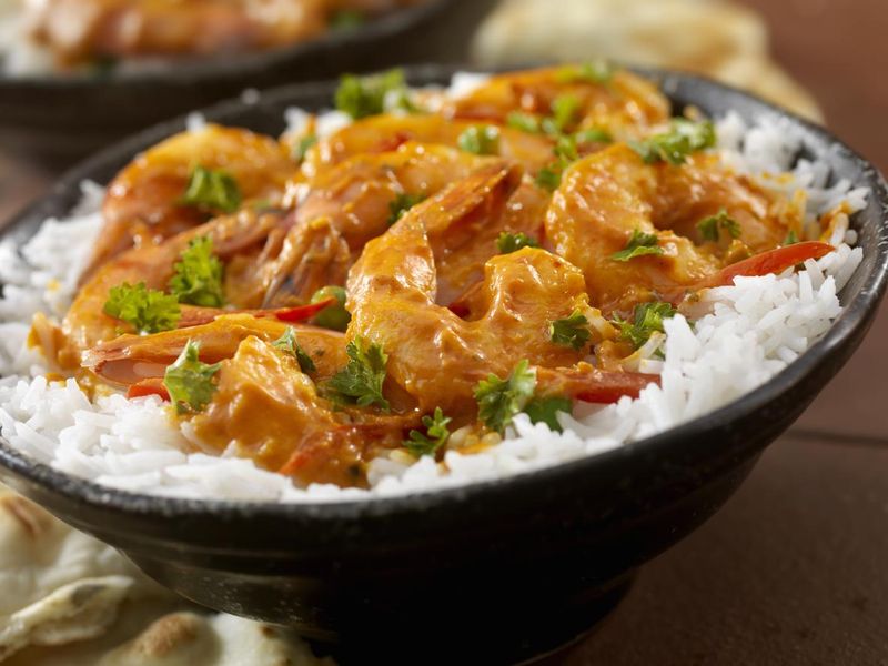 Curry Shrimp Rice Bowl
