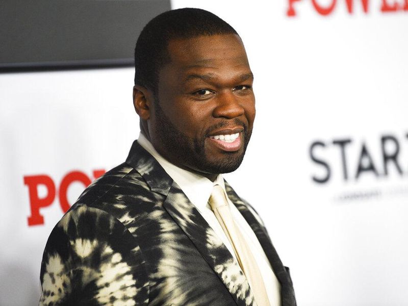Curtis "50 Cent" Jackson at premiere